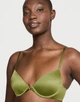 Комплект білизни Victoria’s Secret Lightly Lined Plunge Demi Bra зелений 34D-S - изображение 2