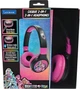 Słuchawki Lexibook 2-in-1 Foldable Headphones Monster High Black (3380743104300) - obraz 6