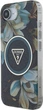 Панель Guess IML Metal Glitter Flowers Triangle MagSafe для Apple iPhone 16e Black (GUHMPSE4HFLPEDK) - зображення 2