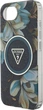Панель Guess IML Metal Glitter Flowers Triangle MagSafe для Apple iPhone 16e Black (GUHMPSE4HFLPEDK) - зображення 5