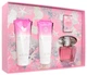 Подарунковий набір для жінок Versace Bright Crystal Туалетна вода 90 мл + Мініатюра Туалетна вода 5 мл + Гель для душу 100 мл + Лосьйон для тіла 100 мл (8011003899807) - зображення 2