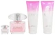 Подарунковий набір для жінок Versace Bright Crystal Туалетна вода 90 мл + Мініатюра Туалетна вода 5 мл + Гель для душу 100 мл + Лосьйон для тіла 100 мл (8011003899807) - зображення 3