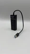 USB 3.0 Hub на 4 порти із вбудованим кабелем 30см Grand G303 до 5 Гбіт/с Чорний - зображення 7