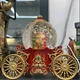 Новорічний декоративний світильник снігова куля-карета Anex Carriage 2501 з підсвічуванням та автопіддувом - зображення 7
