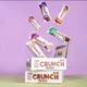 Батончик протеїновий Crunch Bar FitWin No Sugar Added 25% білку Шоу Бокс 12 штук Мікс смаків без цукру - изображение 3