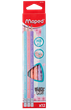 Карандаш графитовый Maped Black Peps HB с ластиком 12шт Pastel (MP.851730) - изображение 1