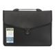 Портфель пластиковый на 3 отделения Buromax А4 замок черный (BM.3734-01) - изображение 1