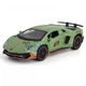 Машинка Lamborghini Aventador игрушка моделька металлическая коллекционная 15 см Зеленый (1888974) - изображение 2