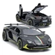 Машинка Lamborghini Aventador игрушка моделька металлическая коллекционная 15 см Черный (8587293) - изображение 1