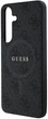 Панель Guess Leather 4G Colored Ring Classic Logo MagSafe для Samsung Galaxy S25 Plus Black (3666339449490) - зображення 5