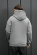 Мужской Худи Staff светоотражающий с шипами на флисе спортивный Staff spikes reflective fleece L (373170) - изображение 2