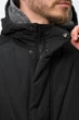 Мужская Зимняя Куртка Парка Удлиненная Теплая Черная Without Snowman L/XL (372940) - изображение 6