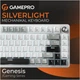Клавіатура GamePro Genesis Silverlight MK126 USB UA Grey (MK126) - зображення 4