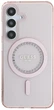 Панель Guess Rhinestones Printed Classic Logo MagSafe для Samsung Galaxy S25 Pink (3666339449544) - зображення 3