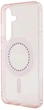 Панель Guess Rhinestones Printed Classic Logo MagSafe для Samsung Galaxy S25 Pink (3666339449544) - зображення 5