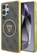Панель Guess 4G Glitter Triangle Buttons MagSafe для Samsung Galaxy S25 Ultra Brown (3666339449605) - зображення 1