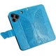 Чохол UniCase Butterfly Pattern для ZTE Blade A76 - Blue - зображення 4