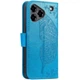 Чохол UniCase Butterfly Pattern для ZTE Blade A76 - Blue - зображення 6