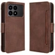 Чохол Deexe Wallet Stand для Xiaomi Poco F8 Pro - Brown - зображення 1