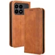 Чохол Deexe Retro Style для Xiaomi Poco F8 Pro - Brown - зображення 1
