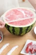 Універсальні кришки пакети на гумці для зберігання продуктів у холодильнику 50шт Без бренду (209128) - зображення 2
