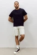 Футболка H&M Regular Fit темно синій 0685816270 XXXL - изображение 1
