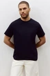 Футболка H&M Regular Fit темно синій 0685816270 XXXL - изображение 2