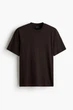 Футболка H&M Regular Fit коричневий 0685816290 XXL - изображение 5