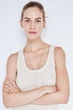 Платье H&M 1223889 бежевый L - изображение 5