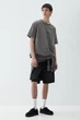 Футболка H&M Loose Fit сірий 1293901002 M - зображення 1