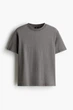 Футболка H&M Loose Fit сірий 1293901002 M - зображення 5