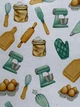 Книга для записи рецептов на кольцах "Baking journal" на 80 рецептов с возможностью добавления страниц - изображение 7