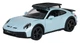 Машинка Porsche 911 Dakar Mint блакитний RASTAR модель 1:14 Автомобіль на дистанційному керуванні + пульт - зображення 3