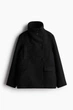 Пальто H&M 1246636 черный XS - изображение 1
