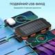 Повербанк Vikeri 26800 мАг з сонячною батареєю Black (R4396130820250) - зображення 3