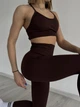 Лосини жіночі PUSH UP преміум якість з утяжкою та високою талією коричневі (L) - зображення 10