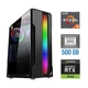Ігровий ПК Tower / AMD Ryzen 5 5500 (6 (12) ядер по 3.6 - 4.2 GHz) / 16 GB DDR4 / 500 GB SSD / nVidia GeForce RTX 3060, 12 GB GDDR6, 192-bit - зображення 1