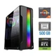 Ігровий ПК Tower / AMD Ryzen 5 4500 (6(12) ядер по 3.6-4.1 GHz) / 16 GB DDR4 / 500 GB SSD / GeForce RTX 3060, 12 GB GDDR6, 192-bit - зображення 1