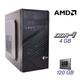 Комп'ютер QUBE QB05M U3 Tower / AMD Athlon 200GE (2(4) ядра по 3.2 GHz) / 4GB DDR4 (2400 MHz) / 120GB SSD / 400W / PRIME A320M-R - зображення 1