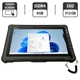 Захищений планшет Getac F110 G4 / 11.6" (1920x1080) IPS Touch / Intel Core i5-7200U (2 (4) ядра по 2.5 - 3.1 GHz) / 8 GB DDR4 / 512 GB SSD / Intel HD Graphics 620 / WebCam / Стилус / Два АКБ б/в - зображення 1