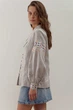 Жіноча лляна вишиванка Подільська Світла Folk Moda 3XL Сірий (podlxsxka-svtla-5065-304611164) - изображение 2