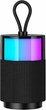 Портативна колонка Usams YIN Series US-YX012 RGB Black (6958444906928) - зображення 1
