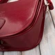 Сумка кросс-боди через плечо женская из натуральной кожи маленькая Paolo Peruzzi T-39-KRD Красная (5905567216350) - изображение 6