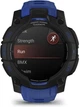 Смарт-часы Garmin Instinct 3 45mm AMOLED Black with Blue Band (010-02936-03) - изображение 1