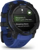 Смарт-часы Garmin Instinct 3 45mm AMOLED Black with Blue Band (010-02936-03) - изображение 2