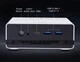 Неттоп Chuwi UBox, White/Black, Ryzen 5 6600H (6x3.3-4.5 GHz), 16Gb DDR5 5600 MHz, 512Gb SSD NVMe, Radeon 660M, WiFi 6, Bluetooth 5.3, 2x2.5GLan, 1xType-C / 3xUSB 3.2 / 1xUSB 2.0, HDMI/DP, Windows 11 Pro, кріплення VESA у комплекті (CWI604) - изображение 3