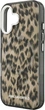 Etui plecki Karl Lagerfeld IML Leopard Pattern MagSafe do Apple iPhone 16 Brown (KLHMP16SHDLEOICW) - obraz 5