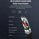 Кабель Thunderbolt 5 Type-C Folem TBT5, USB4, PD 240W быстрая зарядка, монитор 16K, передача данных 80 Gbps - 0.5 метра - изображение 10