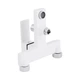 Смеситель для ванны Qtap Gemini (c душевым гарнитуром) QTGEM259CRW45683 Chrome/White - изображение 5