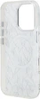 Etui plecki Karl Lagerfeld IML Karl Script Pattern MagSafe do Apple iPhone 16 Pro White (KLHMP16LHMSPUSH) - obraz 6